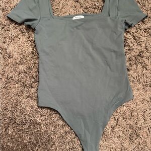 Aritzia  One Piece Bodysuit in olive